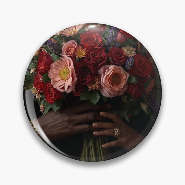 Item preview, Grandmother and Grandchild Hands Holding Flowers | Black Family Bouquet Botanical Art | Generational Love Floral Print T-Shirt designed and sold by Desolaa_Arts.