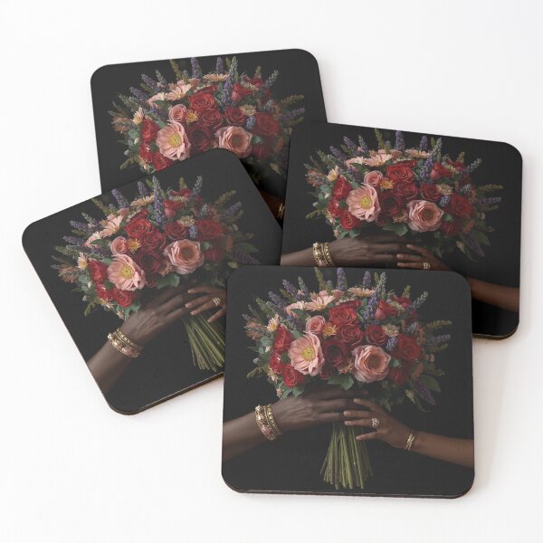 Item preview, Grandmother and Grandchild Hands Holding Flowers | Black Family Bouquet Botanical Art | Generational Love Floral Print T-Shirt designed and sold by Desolaa_Arts.