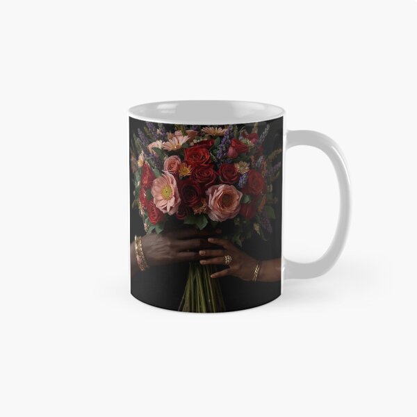 Item preview, Grandmother and Grandchild Hands Holding Flowers | Black Family Bouquet Botanical Art | Generational Love Floral Print T-Shirt designed and sold by Desolaa_Arts.