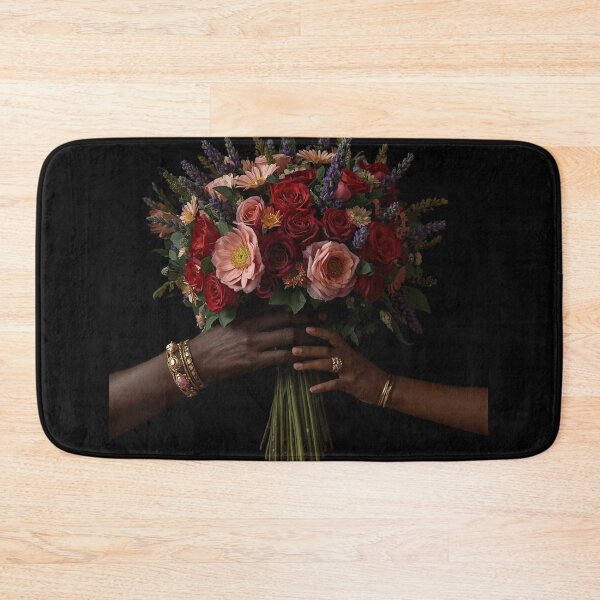 Item preview, Grandmother and Grandchild Hands Holding Flowers | Black Family Bouquet Botanical Art | Generational Love Floral Print T-Shirt designed and sold by Desolaa_Arts.