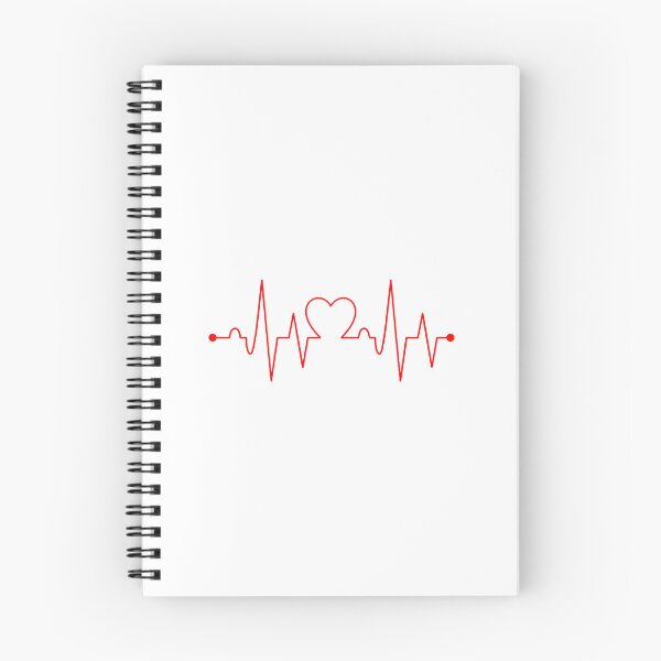 Item preview, Red Heartbeat EKG Pulse Line designed and sold by Dmo3HarkoArt.