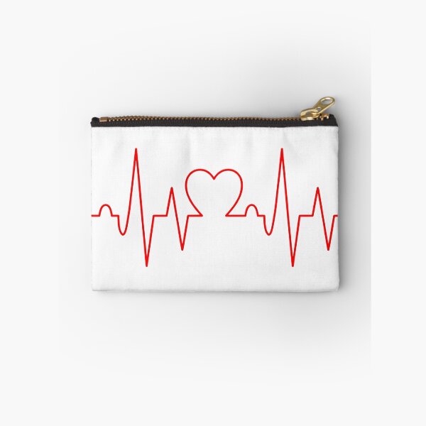 Item preview, Red Heartbeat EKG Pulse Line designed and sold by Dmo3HarkoArt.