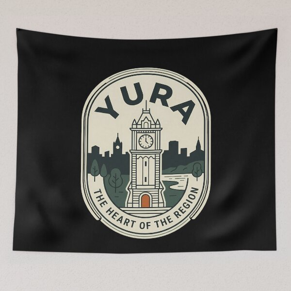 Item preview, Yura Heart of the Region Vintage Travel Emblem designed and sold by k3rstman1.