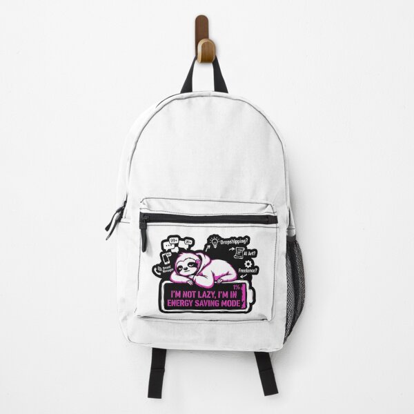 Item preview, I'm Not Lazy I'm in Energy Saving Mode Gen Z Sloth designed and sold by XYZ LAB by Jesuperman.