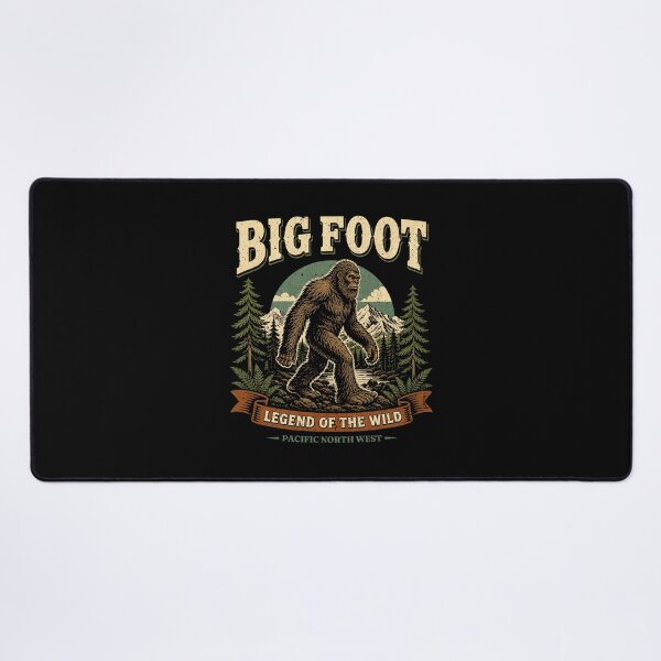 Item preview, Retro Big Foot Illustration: Great for Sasquatch lovers! designed and sold by studio150design.
