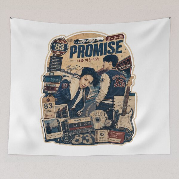 Item preview, Super Junior 83z Promise Dual Stage Illustration designed and sold by Valeree Store.