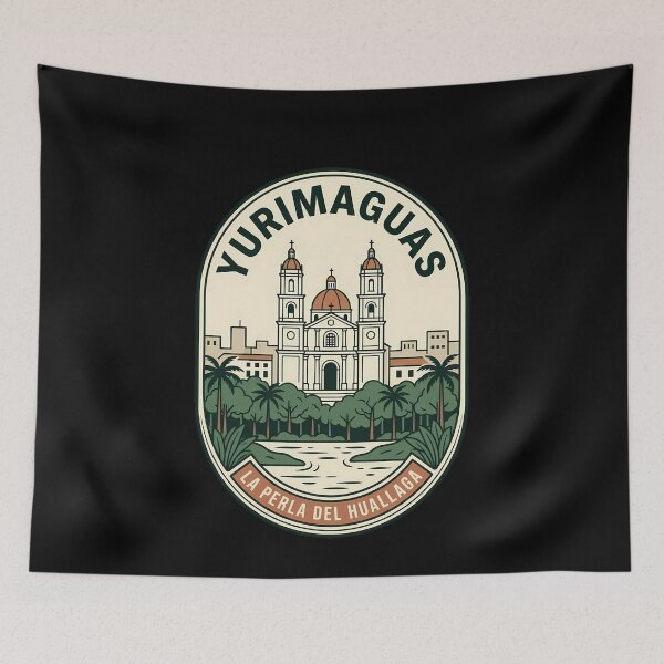 Item preview, Yurimaguas Peru Vintage Travel Emblem designed and sold by k3rstman1.