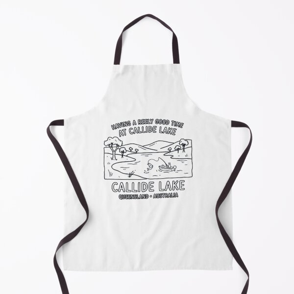 Item preview, Callide Lake Queensland Funny Fishing Australia Line Art designed and sold by Yellowriversss.