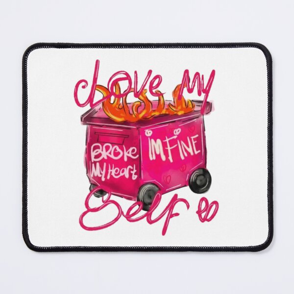 Item preview, Love Myself – Heartbreak Healing Dumpster Art designed and sold by cacaScorner.
