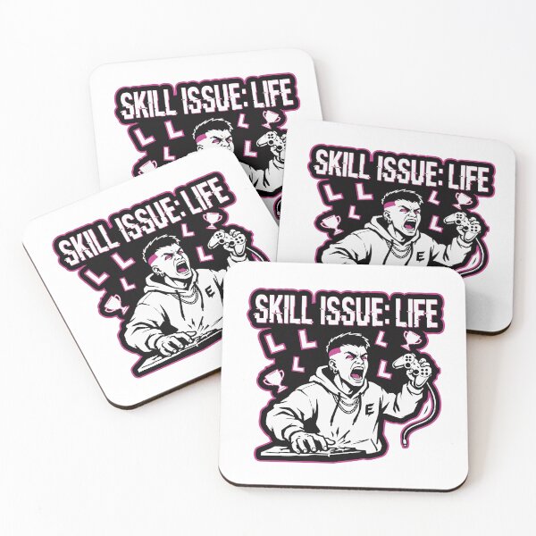 Item preview, Skill Issue Life Funny Gamer Quote designed and sold by XYZ LAB by Jesuperman.