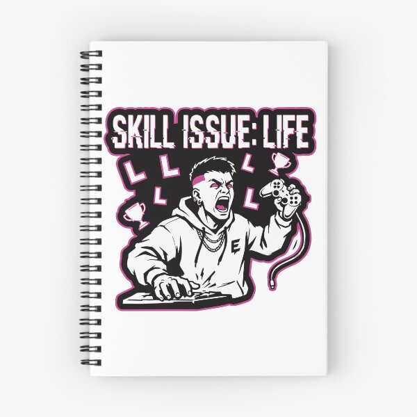 Item preview, Skill Issue Life Funny Gamer Quote designed and sold by XYZ LAB by Jesuperman.