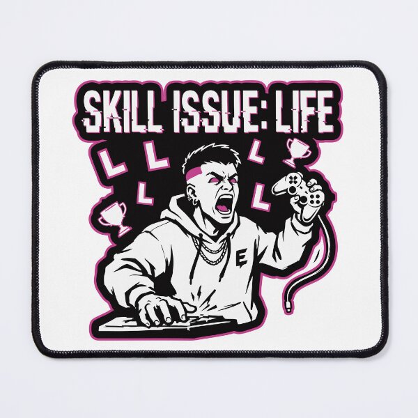 Item preview, Skill Issue Life Funny Gamer Quote designed and sold by XYZ LAB by Jesuperman.