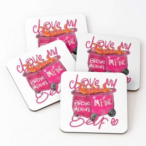 Item preview, Love Myself – Heartbreak Healing Dumpster Art designed and sold by cacaScorner.