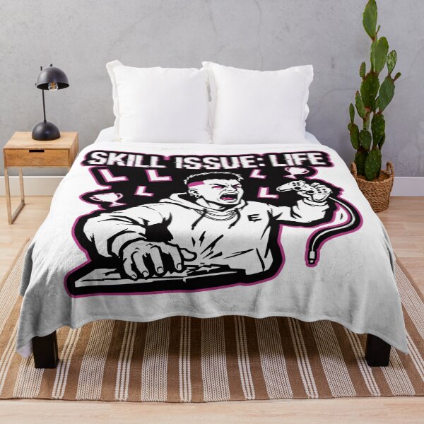 Item preview, Skill Issue Life Funny Gamer Quote designed and sold by XYZ LAB by Jesuperman.