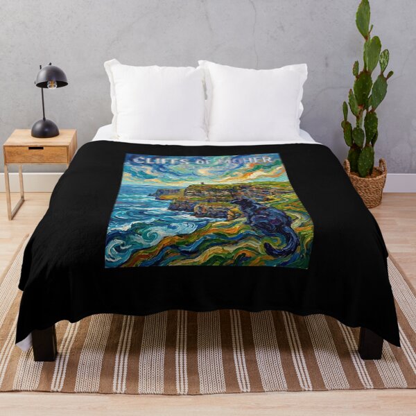 Item preview, Ireland Cliffs of Moher Travel Art designed and sold by dudelinart.