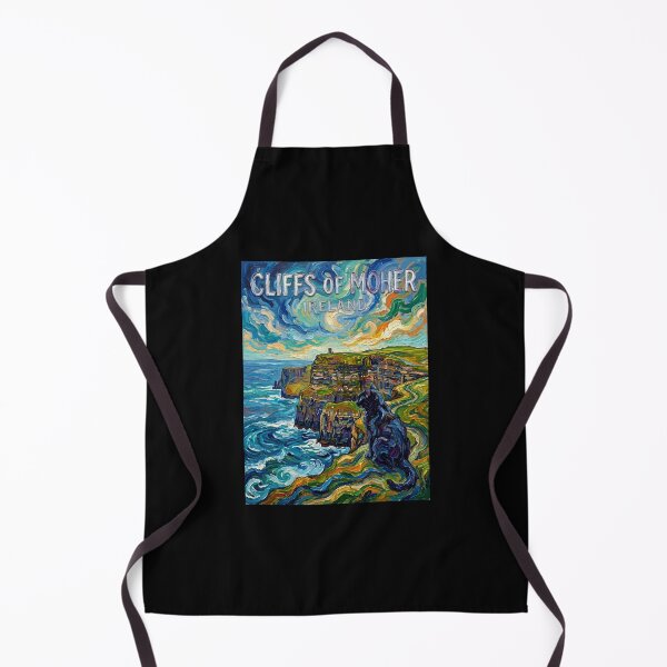 Item preview, Ireland Cliffs of Moher Travel Art designed and sold by dudelinart.