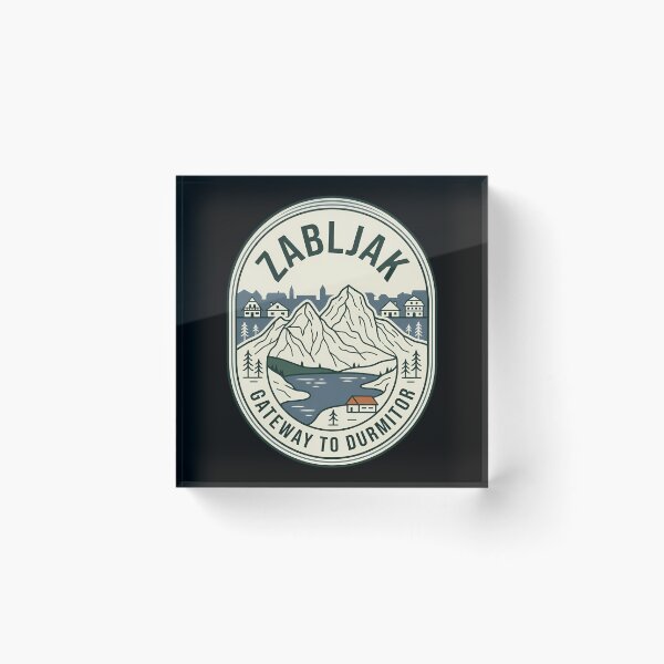 Item preview, Zabljak Gateway to Durmitor Vintage Travel Emblem designed and sold by k3rstman1.