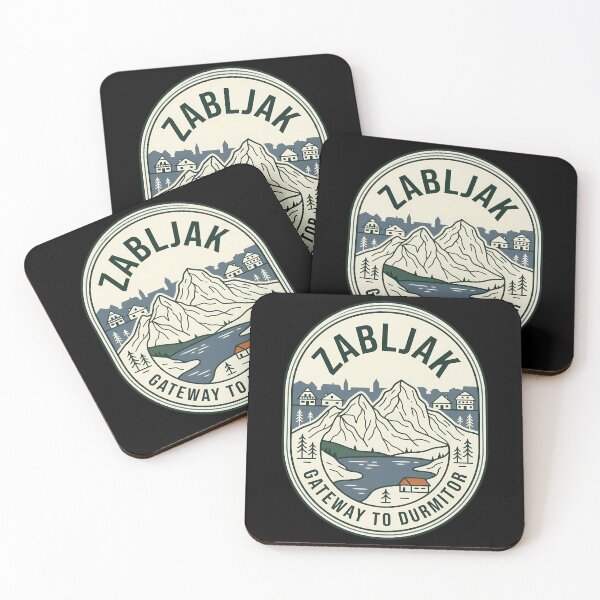 Item preview, Zabljak Gateway to Durmitor Vintage Travel Emblem designed and sold by k3rstman1.