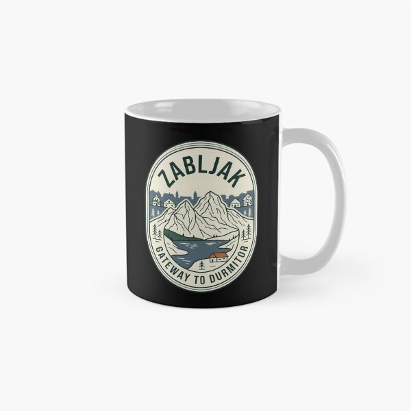 Item preview, Zabljak Gateway to Durmitor Vintage Travel Emblem designed and sold by k3rstman1.