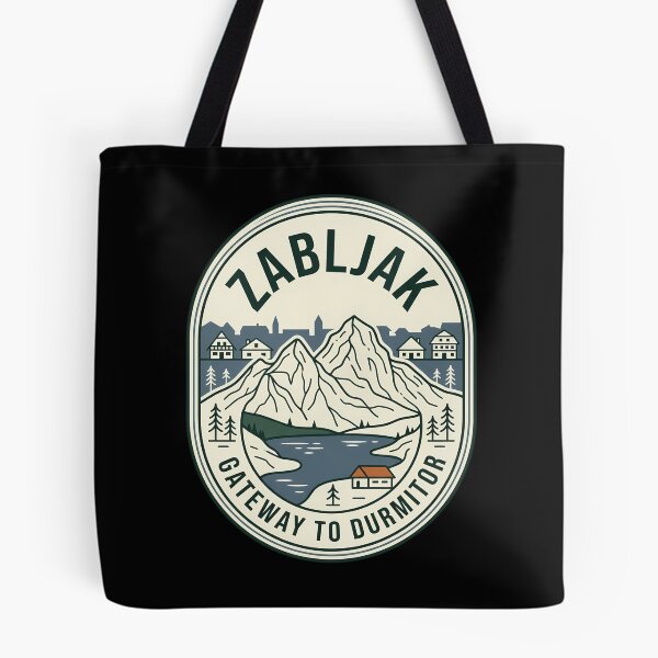 Item preview, Zabljak Gateway to Durmitor Vintage Travel Emblem designed and sold by k3rstman1.