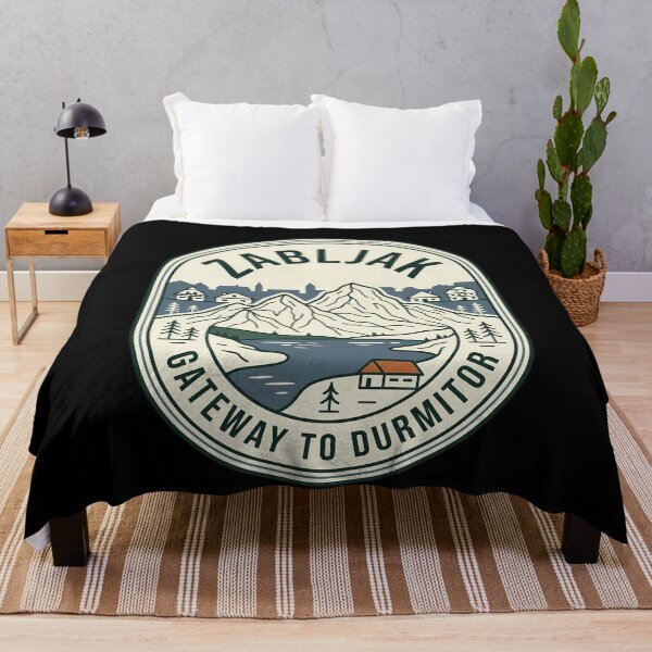 Item preview, Zabljak Gateway to Durmitor Vintage Travel Emblem designed and sold by k3rstman1.