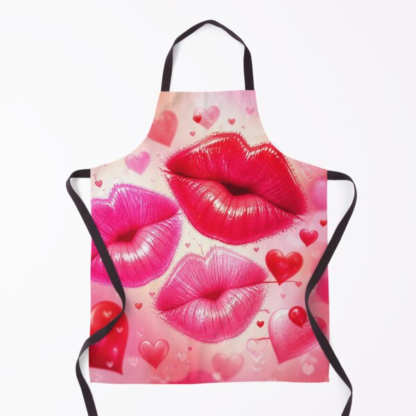 Item preview, Glossy Lips and Hearts on Pink designed and sold by Designs By Ms Mal_Tas.