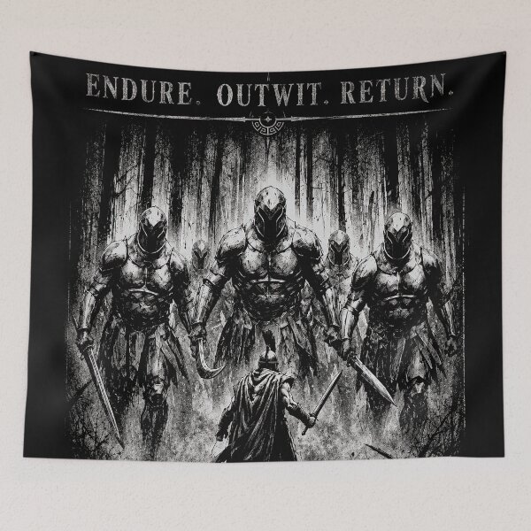 Item preview, ENDURE. OUTWIT. RETURN designed and sold by Saint Arts Studio.