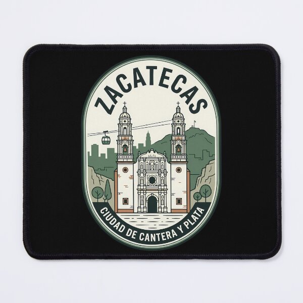 Item preview, Zacatecas Mexico Vintage Travel Emblem Ciudad de Cantera designed and sold by k3rstman1.