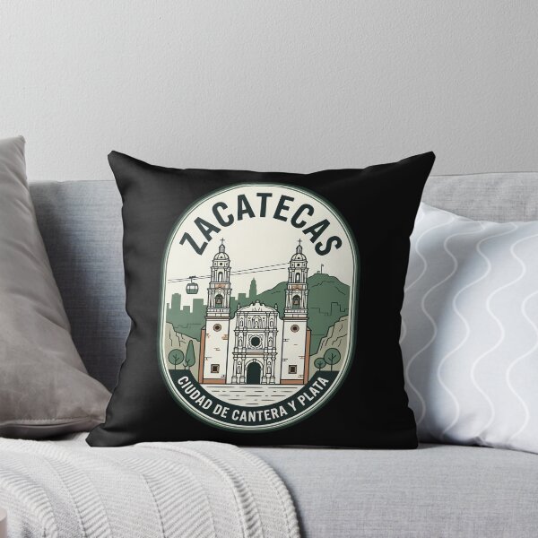 Item preview, Zacatecas Mexico Vintage Travel Emblem Ciudad de Cantera designed and sold by k3rstman1.