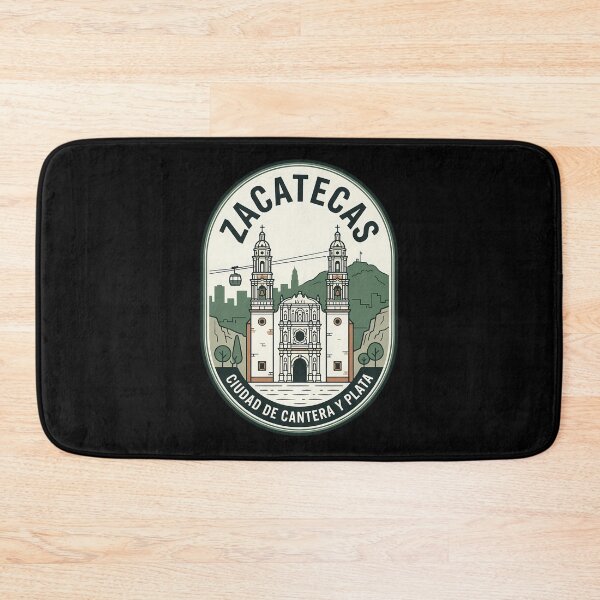 Item preview, Zacatecas Mexico Vintage Travel Emblem Ciudad de Cantera designed and sold by k3rstman1.