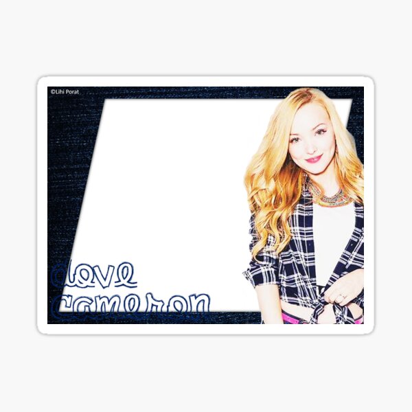 Dove Cameron - Blank Label Sticker