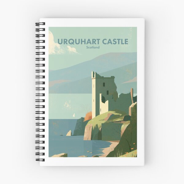 Item preview, Urquhart Castle, Loch Ness Ruins Wall Art designed and sold by MarkedArtPrints.