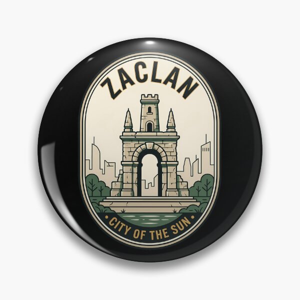 Item preview, Zaclan City of the Sun Vintage Travel Emblem designed and sold by k3rstman1.