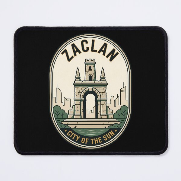 Item preview, Zaclan City of the Sun Vintage Travel Emblem designed and sold by k3rstman1.