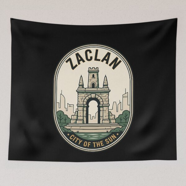 Item preview, Zaclan City of the Sun Vintage Travel Emblem designed and sold by k3rstman1.