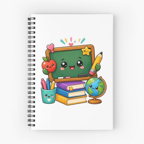 Artikelvorschau, Niedliche Kawaii-Tafelaufkleber für Lehrer und Schüler entworfen und verkauft von Pixanova.