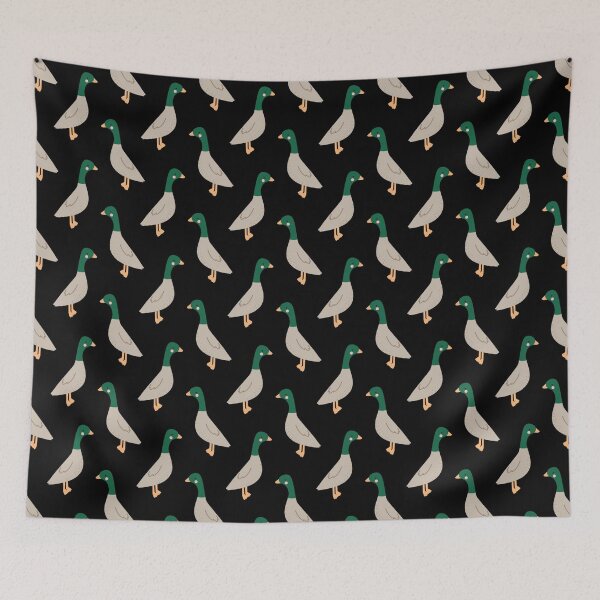 Item preview, Cute Mallard Duck Seamless Pattern designed and sold by Zaya_art.