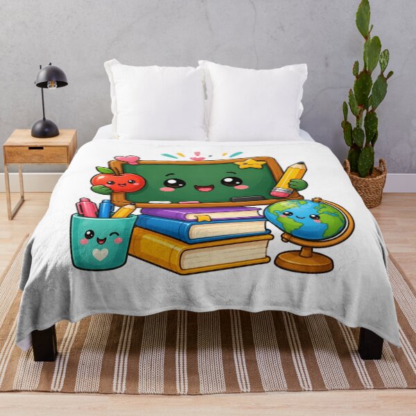 Item preview, Cute Kawaii Classroom Chalkboard Sticker for Teachers & Students designed and sold by Pixanova.