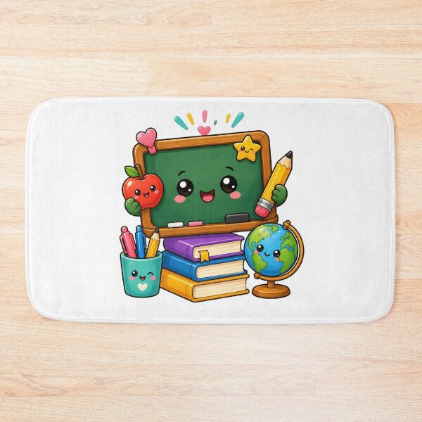 Item preview, Cute Kawaii Classroom Chalkboard Sticker for Teachers & Students designed and sold by Pixanova.