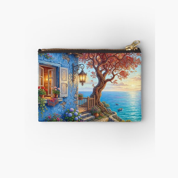 Item preview, Mediterranean evening tranquility by the sea designed and sold by Sigtrix.