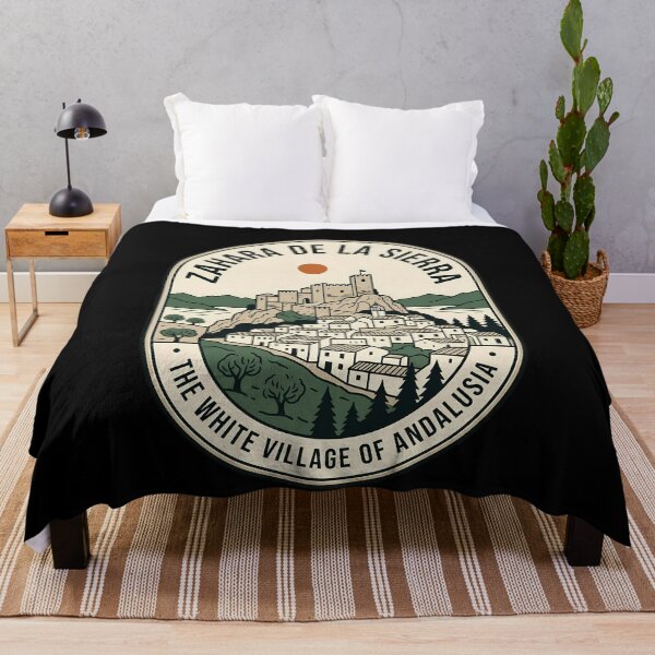 Item preview, Zahara De La Sierra Spain Vintage Travel Emblem designed and sold by k3rstman1.