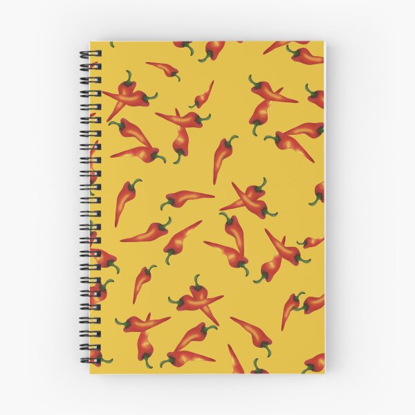 Item preview, Spicy Chili Pepper Bird Pattern designed and sold by MagicalWardrobe.