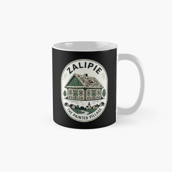 Item preview, Zalipie Poland Folk Art Vintage Travel Emblem designed and sold by k3rstman1.