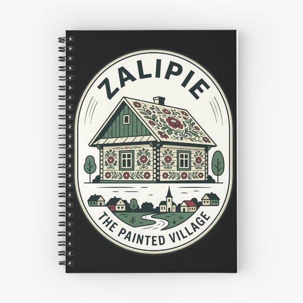 Item preview, Emblema de viaje vintage de arte popular polaco Zalipie designed and sold by k3rstman1.