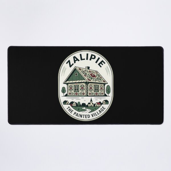 Item preview, Zalipie Poland Folk Art Vintage Travel Emblem designed and sold by k3rstman1.