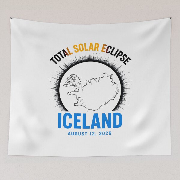 Item preview, Iceland Total Solar Eclipse 2026 designed and sold by Beyond Destinations.
