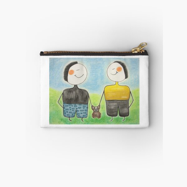 Item preview, Two Boys with their Dog designed and sold by Ameljor Designs.