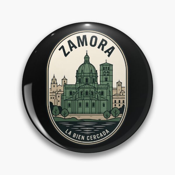 Item preview, Zamora Spain Cathedral Vintage Travel Emblem designed and sold by k3rstman1.