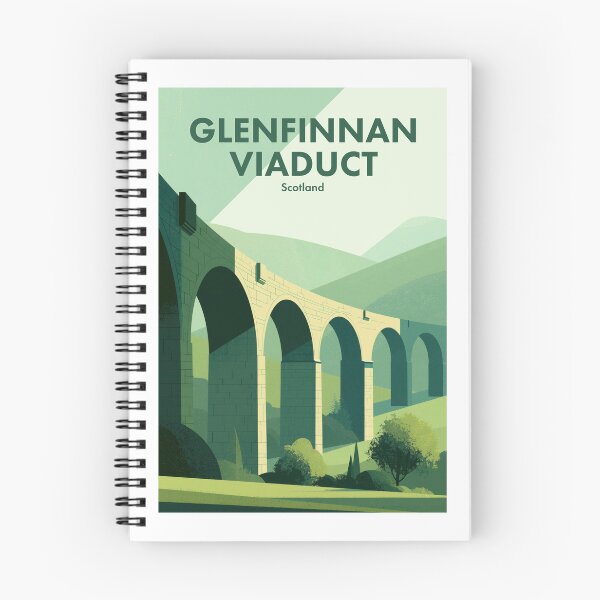 Item preview, Glenfinnan Viaduct, Highland Railway Wall Art designed and sold by MarkedArtPrints.