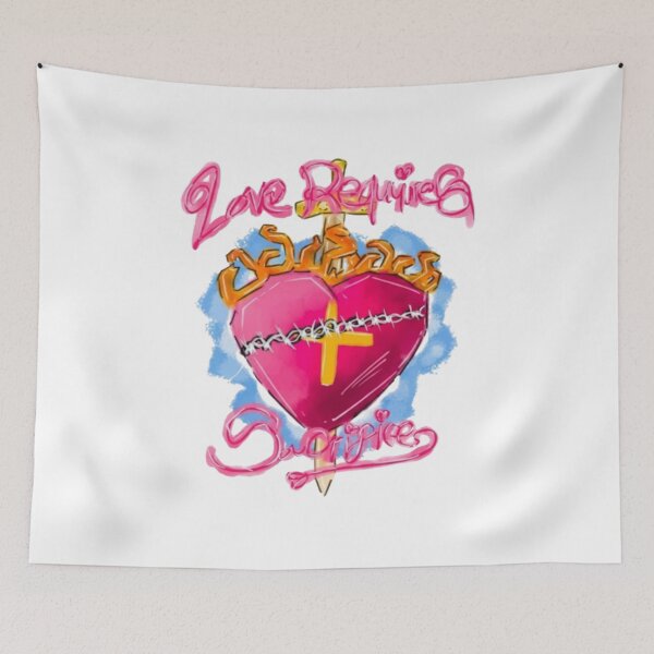 Item preview, Love Requires Sacrifice – Faith and Healing designed and sold by cacaScorner.